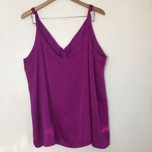 Sophie Fuchsia Button Loop Cami Torrid 4 - Picture 5 of 9